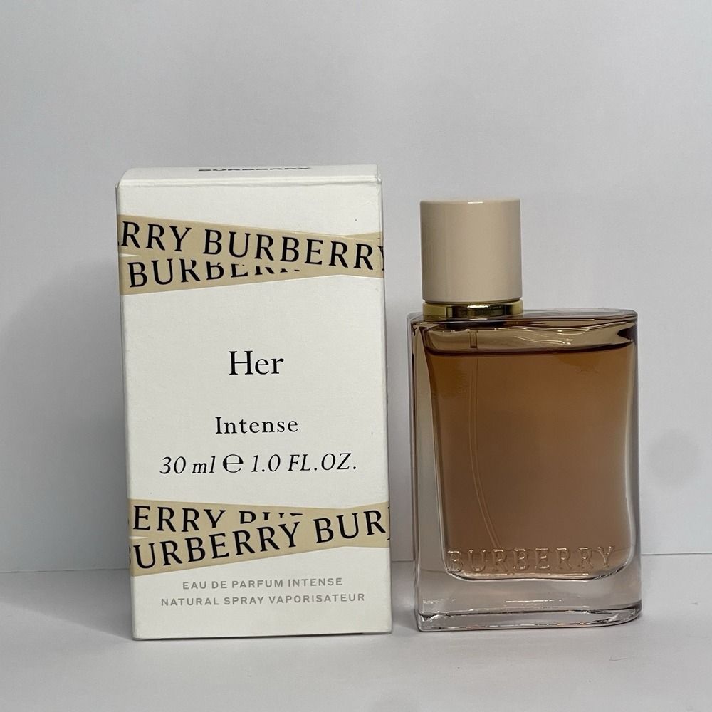 BURBERRY Her Intense by Burberry 1 oz 30ml Eau de Parfum Intense Women NEW w/BOX